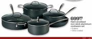 Hard Anodises Non-Stick Aluminium Cookware Set-9 piece per set