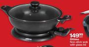 Ottimo Non-Stick Wok with Glass Lid