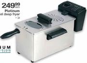 Platinum Stainless Steel Deep Fryer-3L