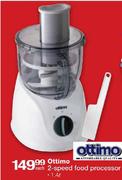 Ottimo 2-Speed Food Processor-1.4l each