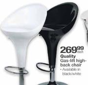 Quality Gas Lift Back Chair
