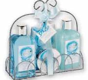 Spa Bath Gift Set In Basket