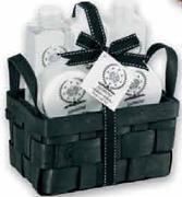 Jasmine Bath Gift Set In Wicker Basket-Per Set