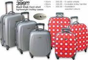 Hunt Club Hard-Shell Lightweight Lockable Trolley Handles Cases-60cm