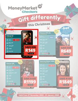 Checkers : Money Market (27 November 2023 - 21 January 2024), page 1