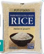 Pot o' Gold Parboiled Long Grain Rice-2kg