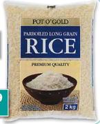 Pot O'Gold Parboiled Long Grain Rice-2kg