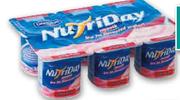 Danone Nutriday Smooth Yoghurt,Assorted-6x100g