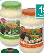 Conti Mayonnaise/Lite Salad Cream-740G/780G