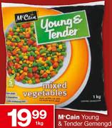 Mc Cain  Young & Tender Gemengde Groente-1Kg