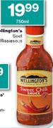 Wellington's Sweet Chilli Sauce-750ml