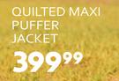 Quilted Maxi Puffer Jacket