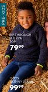Zip Through Sherpa Top