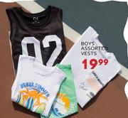 Boys Assorted Vests