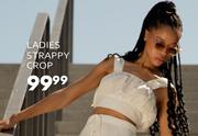 Ladies Strappy Crop