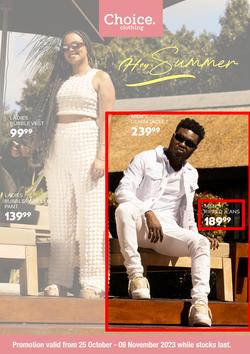 Choice Clothing : Hey Summer (25 October - 09 November 2023), page 1