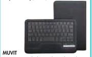 MUVIT 10" Universal Bluetooth Keyboard Case