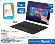 Nextbook 10.1" 2 In 1 Window Tablet Bundle M1012BCP-Per Bundle