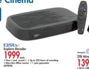 Dstv Explora Decoder-Each