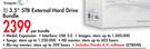 Seagate 3.5" 5TB External Hard Drive Bundle-Per Bundle