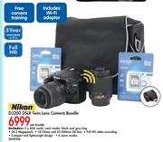 Nikon D3200 DSLR Twin Lens Camera Bundle-Per Bundle