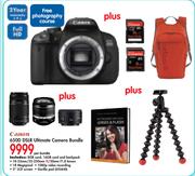 Canon 650D DSLR Ultimate Camera Bundle-Per Bundle