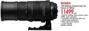 Sigma 150-500mm Camera Lens For Canon Or Nikon