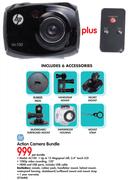 HP Action Camera Bundle AC100-Per Bundle