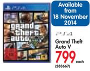 PS4 Grand Theft Auto V
