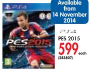 PS4 PES 2015