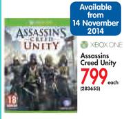 XBox One Assassins Creed Unity