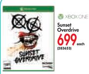 XBox One Sunset Overdrive