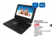 Sinotec 7" Portable DVD Player PDVD7000
