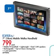DStv 7"(18cm) Mobile Walka Handheld TV Handheld