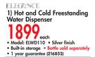 Elegance Hot and Cold Freestanding Water Dispenser ELWD110