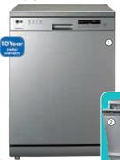 LG 14 Place Direct Drive Dishwasher D1452LF