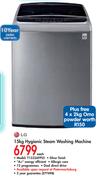 LG 15kg Hygienic Steam Washing Machine T1532AFPS5