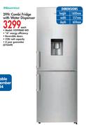 Hisense 299Ltr Combi Fridge with Water Dispenser H299BME-WD