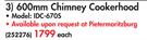 Italian Designer 600mm Chimney Cookerhood IDC-670S