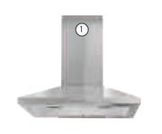 Italian Designer 600mm 60cm Stainless Steel Cooker Hood IDC-635S