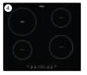 Whirlpool 600mm Induction Hob ACM802/NE