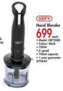 Defy Hand Blender HB7208B