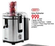 Defy Juice Extractor JE210S