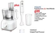 Philips Food Processor HR7627 Plus Hand Bleander HR1600