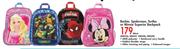 Barbie, Spiderman, Turtles Or Minnie Superior Backpack-40cm