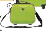I Travel Carnival Vanity Case Each