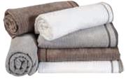 Velour Check Towel Bath Sheet