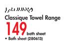 Classique Towel Bath Sheet-Each