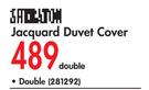 Jacquard Double Duvet Cover-Each