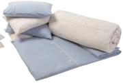 Pinstripe Double Duvet Cover-Each